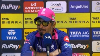 Sports News | IPL 2026: Sangakkara Hails Collective Effort as RR Beat Table-toppers PBKS