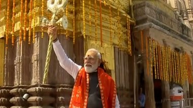 India News | Uttar Pradesh: PM Modi Performs Puja at Kashi Vishwanath Temple