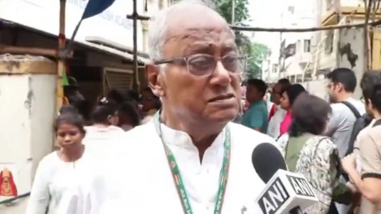 India News | TMC MP Saugata Roy Casts Vote in Kolkata, Expresses Confidence in Party's Victory in West Bengal Polls