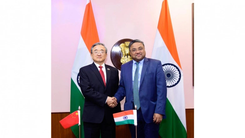 World News | MEA Secy (West) Holds Talks on Global Climate Agenda with China's Special Envoy