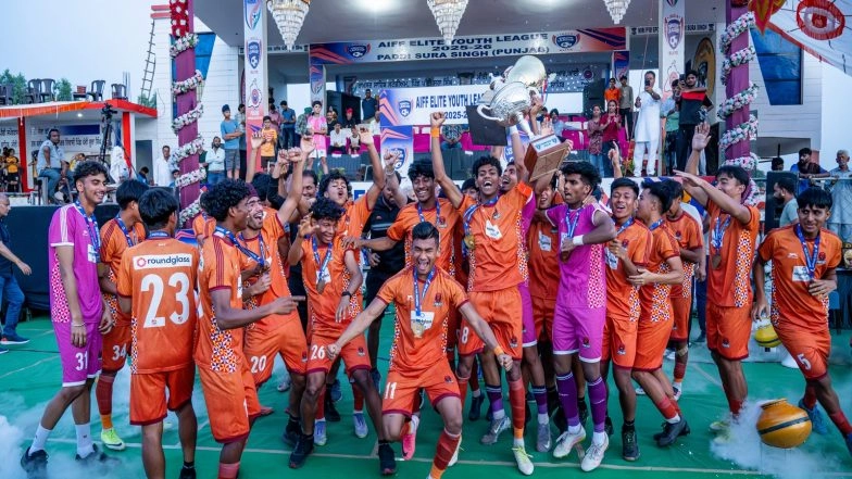 Sports News | Punjab FC Defends AIFF Elite Youth League 2025-26 Title with Commanding Win over Zinc Football Academy