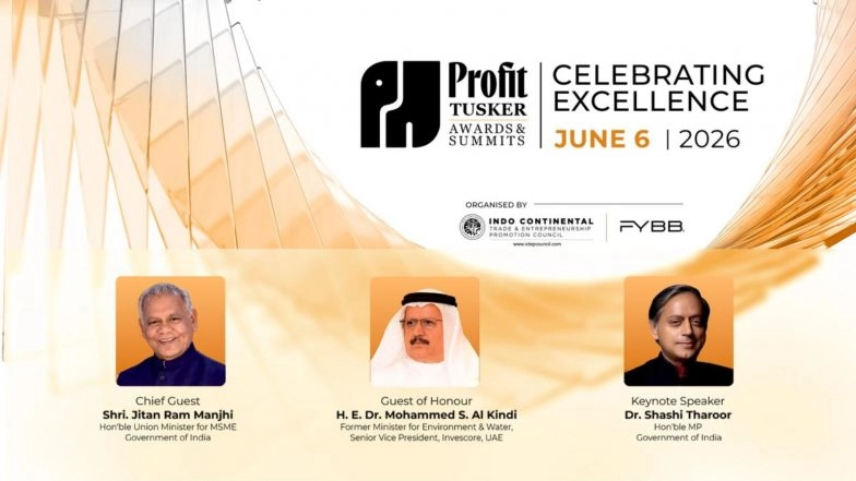 Business News | Kochi to Host South India's Biggest Global Business Confluence: The Profit Tusker Summit 2026