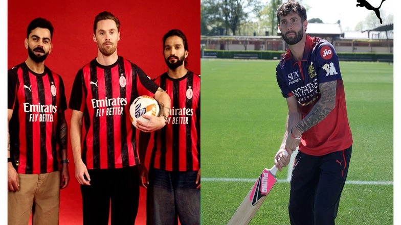 Sports News | RCB Visits AC Milan as Football Star Christian Pulisic and Virat Kohli Swap Jerseys