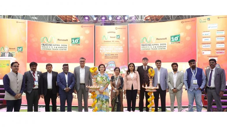 Business News | RenewX 2026 Concludes on a High Note, Reinforcing South India's Leadership in Renewable Energy
