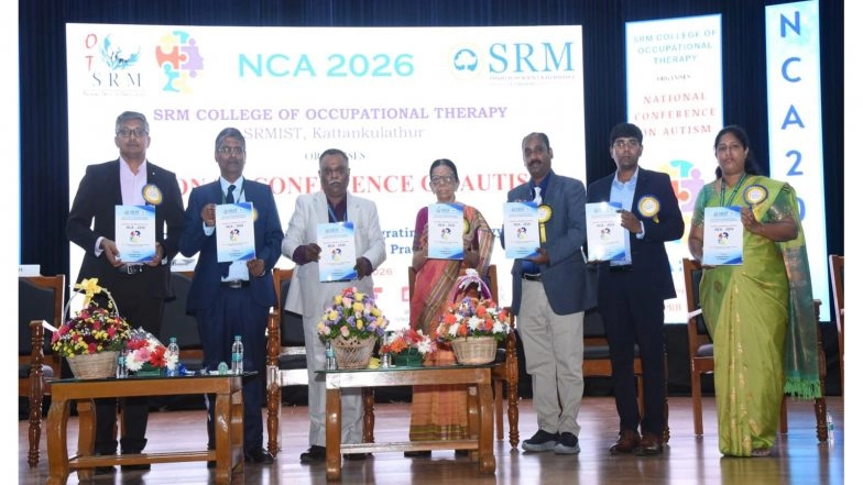 Business News | SRM Autism Conference 2026 Calls for Tech-Integrated, Human-Centred Care