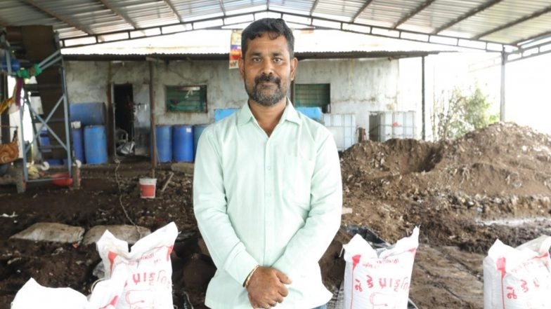 India News | Gujarat Farmer Launches Industrial-scale Production of Organic Fertiliser 'Ghanjeevamrut'