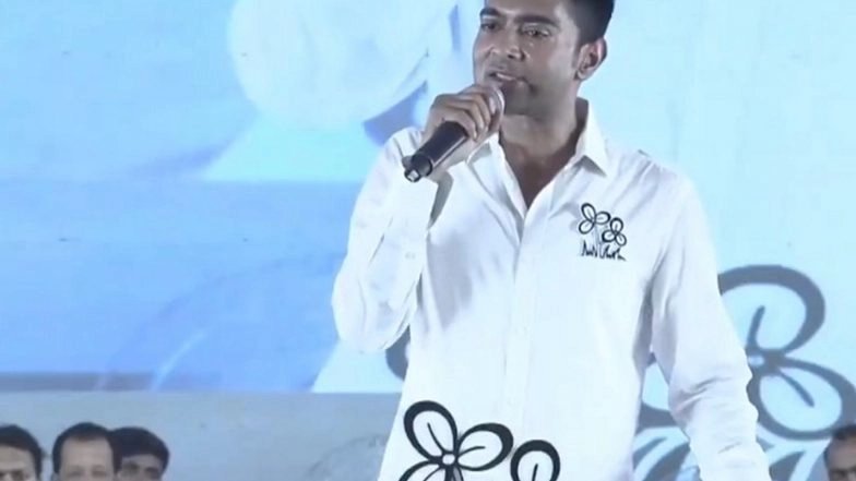 India News | Abhishek Banerjee Alleges Central Forces Acting as 'BJP Private Army', Claims Manhandling Led to Elderly Voter's Death