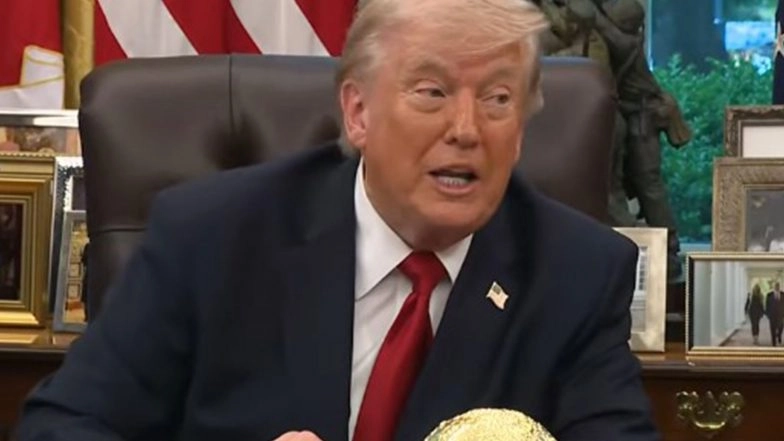 World News | Trump Expresses 'disappointment' with NATO on Ukraine, Iran; Calls King Charles III 'fantastic' After Congress Speech