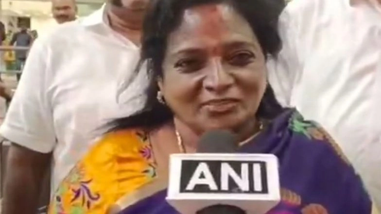 India News | Tamil Nadu Exit Polls: BJP's Tamilisai Cautious, AIADMK Expresses Confidence of Victory