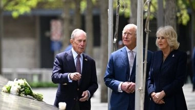 World News | King Charles, Queen Camilla Pay Tribute to 9/11 Victims at New York Memorial