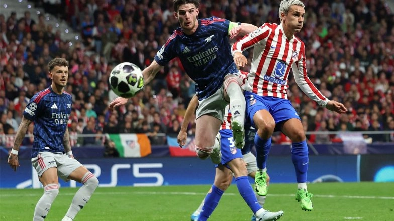 Sports News | UCL: Atletico Madrid, Arsenal Play 1-1 Stalemate in First Leg of Semifinal