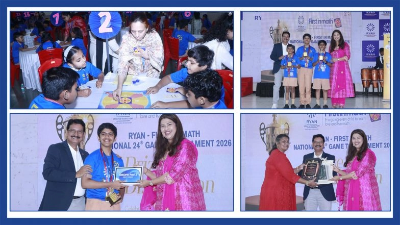Business News | Ryan Group of Schools Hosts First In Math® -- 24® Game National Tournament in Mumbai
