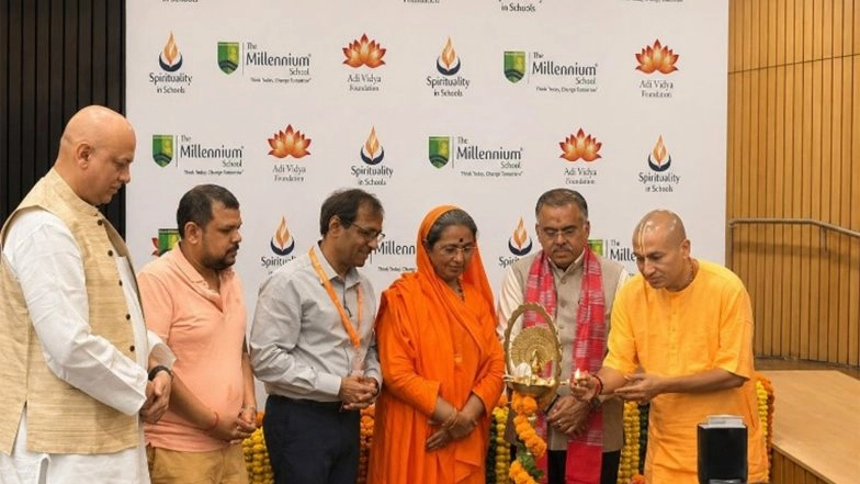 Business News | Adi Vidya Foundation Launches India's First Spiritual Science Curriculum in Delhi NCR at India's First National Conference on Spirituality in Schools