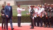 World News | Italian Defence Minister Guido Crosetto Lays Wreath at National War Memorial