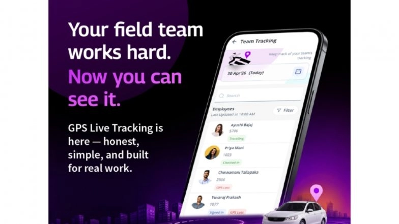 Business News | GreytHR Launches GPS Live Tracking for Field Attendance Verification
