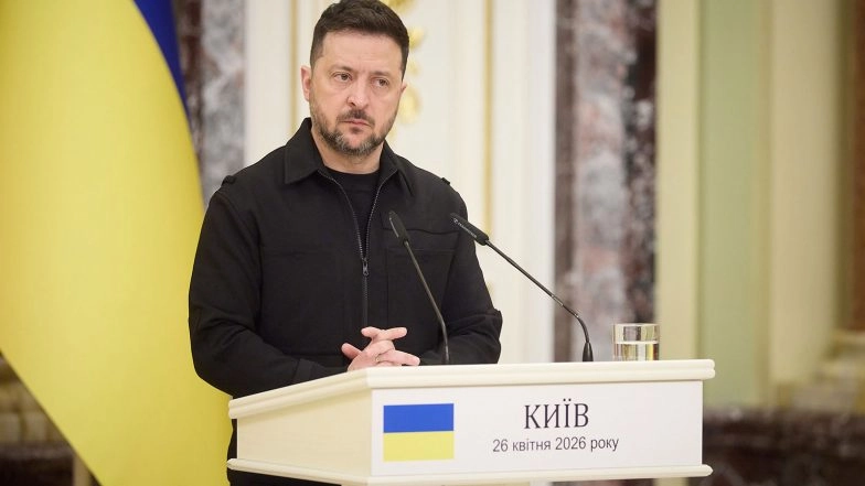 World News | Zelenskyy Demands Details of Proposed Russia-Ukraine Ceasefire Following Trump-Putin Talks