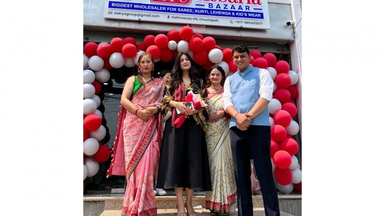 Business News | Ritesh Modi's Kesaria Textile Company Launches Kesaria Bazaar in Nepal, Its First International Wholesale Franchise in Kathmandu