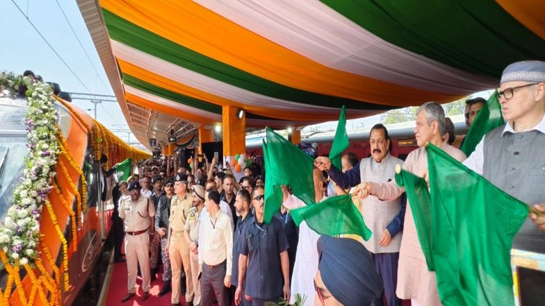 India News | Direct Train Service Between Jammu and Kashmir Set to Enhance Ease of Travel: Jitendra Singh