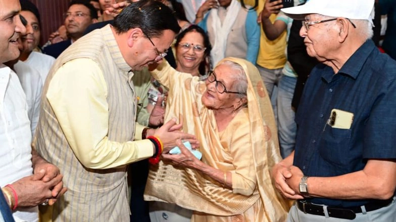 India News | Uttarakhand CM Dhami Hails Elderly as 'strong Roots of Society' at Haldwani Event