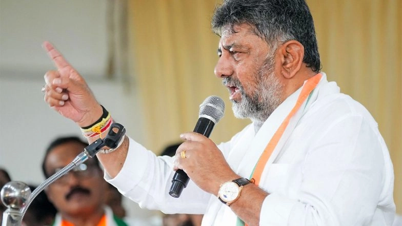 India News | DK Shivakumar Directs GBA, BDA to Take Precautionary Steps After 7 Died in Wall Collapse Amid Heavy Rain in Bengaluru