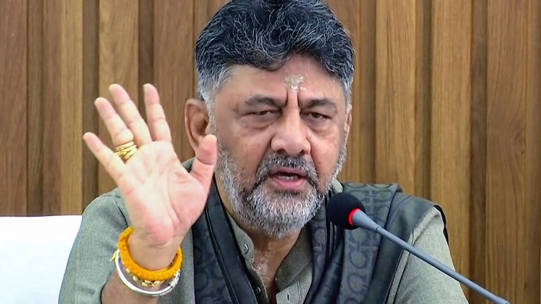 India News | Instructions to Evict Street Vendors Near Compound Walls Across Bengaluru: Dy CM DK Shivakumar