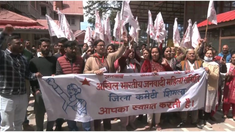India News | Protests Erupt in Shimla Against Fee Hike, Shifting of Gynaecology Dept from the KNH Hospital