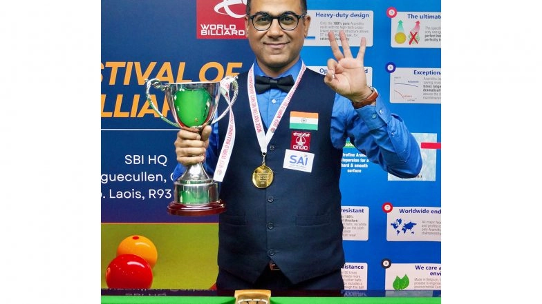Sports News | SAI Sanctioned Assistance for Athletes Participation in IBSF World Men's Billiards Championship