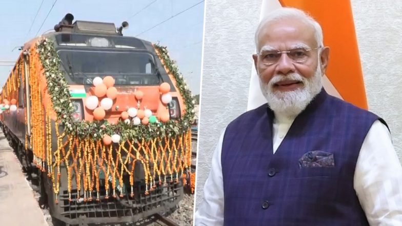 PM Modi to Flag off Ayodhya-Mumbai Amrit Bharat Express Train