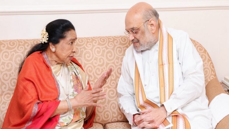 &lsquo;Sorrowful Day for Every Indian&rsquo;: Amit Shah, Union Ministers Condole Legendary Singer Asha Bhosle&rsquo;s Demise