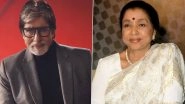 Asha Bhosle Demise: Amitabh Bachchan Says Legendary Singer Has ‘Left an Entire Encyclopedia of Eternal Music’ Asha Bhosle Demise: Amitabh Bachchan Says Legendary Singer Has ‘Left an Entire Encyclopedia of Eternal Music’
