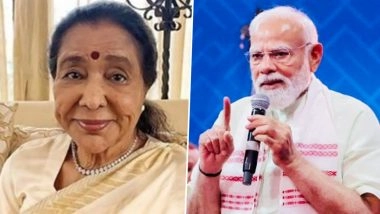 Asha Bhosle Health Update: PM Narendra Modi Expresses Concern, Prays for Legendary Singer&rsquo;s Speedy Recovery