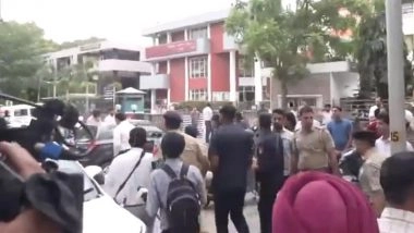 Punjab Blast: Low-Intensity Explosion Outside BJP Office in Chandigarh; City on High Alert (Watch Videos)