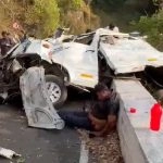 Coimbatore Road Accident: 9 Dead, Several Injured After Tourist Van Plunges off Hairpin Bend Into Gorge in Tamil Nadu (Watch Videos)