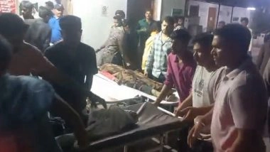 Dhar Road Accident: 8 Killed As Overcrowded Pick-Up Truck Overturns in Madhya Pradesh (Watch Videos)