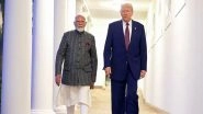 PM Narendra Modi, US President Donald Trump Discuss West Asia Situation, Highlight Importance of Keeping Strait of Hormuz Open and Secure