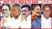 Axis My India Exit Poll Result 2026: Exit Poll Projects UDF Surge in Kerala, NDA Lead in Assam, NRC Ahead in Puducherry
