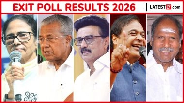 Axis My India Exit Poll Result 2026: Exit Poll Projects UDF Surge in Kerala, NDA Lead in Assam, NRC Ahead in Puducherry