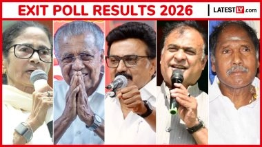 Exit Poll Result 2026: BJP Projected To Win Assam, Dislodge Trinamool Congress in West Bengal; LDF To Lose in Kerala