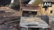 Rajasthan Fire: 4 Dead Including 2 Girls After Massive Blaze Erupts in Kotputli Neemrana Scrap Warehouse (Watch Video)