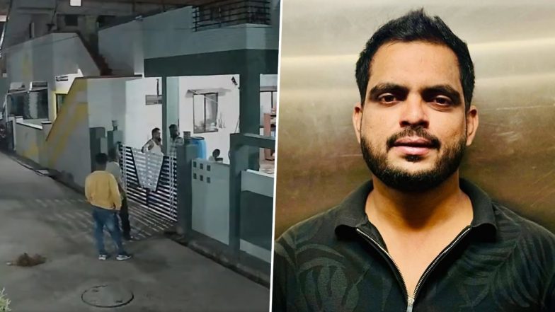 Fairoz Khan Pathan, Youth Congress Leader, Hacked to Death in Karnataka’s Dharwad; CCTV Video Surfaces