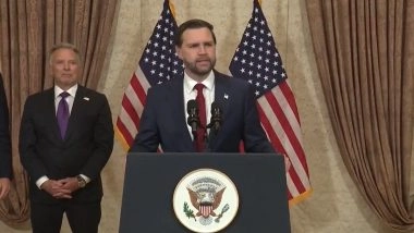 &lsquo;Bad News That We Have Not Reached Agreement&rsquo;: JD Vance Says No Deal in US-Iran Talks (Watch Video)