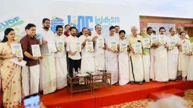Kerala Assembly Elections 2026: Congress-Led UDF Manifesto Promises INR 6,000 NYAY Aid, Free Bus Travel for Women, INR 3,000 Pension