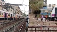 Mumbai Local Train Services Disrupted on Central Line After Empty Rakes Derail Near Dombivli Station, Derailment Triggers Peak-Hour Chaos (Watch Videos)