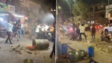 Lucknow: Biryani Dispute Turns Violent, Customer Assaulted at Restaurant in Uttar Pradesh; Video Goes Viral