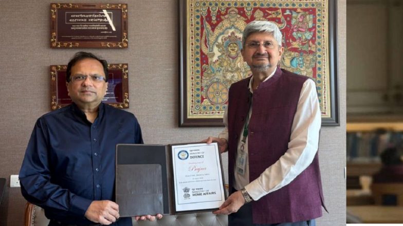 MHA Receives DRDO-Developed Satellite Imaging System ‘Prajna’ for Real-Time Security Support