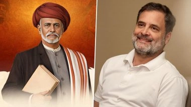 Mahatma Jyotiba Phule Birth Anniversary 2026: Rahul Gandhi Pays Tribute to Social Reformer, Says Dedicated Life To Protect Rights of Marginalised