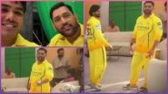 IPL 2026: MS Dhoni Makes Appearance in Ayush Mhatre's Vlog for CSK (Watch Video) IPL 2026: MS Dhoni Makes Appearance in Ayush Mhatre's Vlog for CSK (Watch Video)