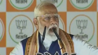 &lsquo;Maa, Maati, Manush&rsquo; Betrayed: PM Narendra Modi Targets TMC Govt Over RG Kar Hospital Case, Crimes Against Women Ahead of West Bengal Assembly Elections 2026 Final Phase