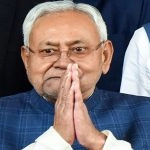 Nitish Kumar To Take Oath As Rajya Sabha MP Today, Both Bihar Deputy CMs Vijay Kumar Sinha and Samrat Choudhary Arrive in Delhi