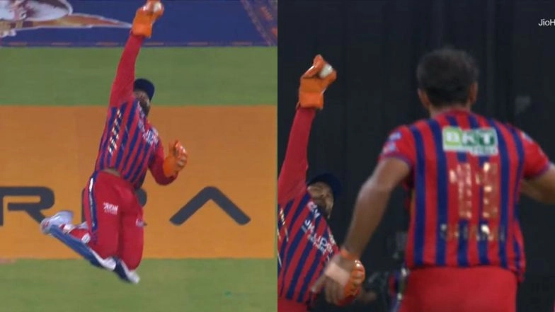 Rishabh Pant Takes One-Handed Stunning Catch Behind Stumps To Dismiss Yashasvi Jaiswal During LSG vs RR IPL 2026 (Watch Video)